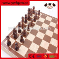 Xadrez antigo jogo de xadrez de madeira